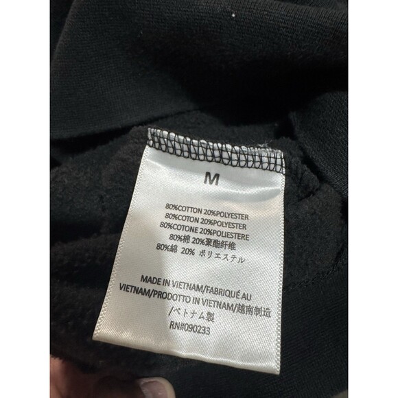 Fear of God Essentials Stretch Limo Black Pullover Hoodie Size Medium - Picture 11 of 11